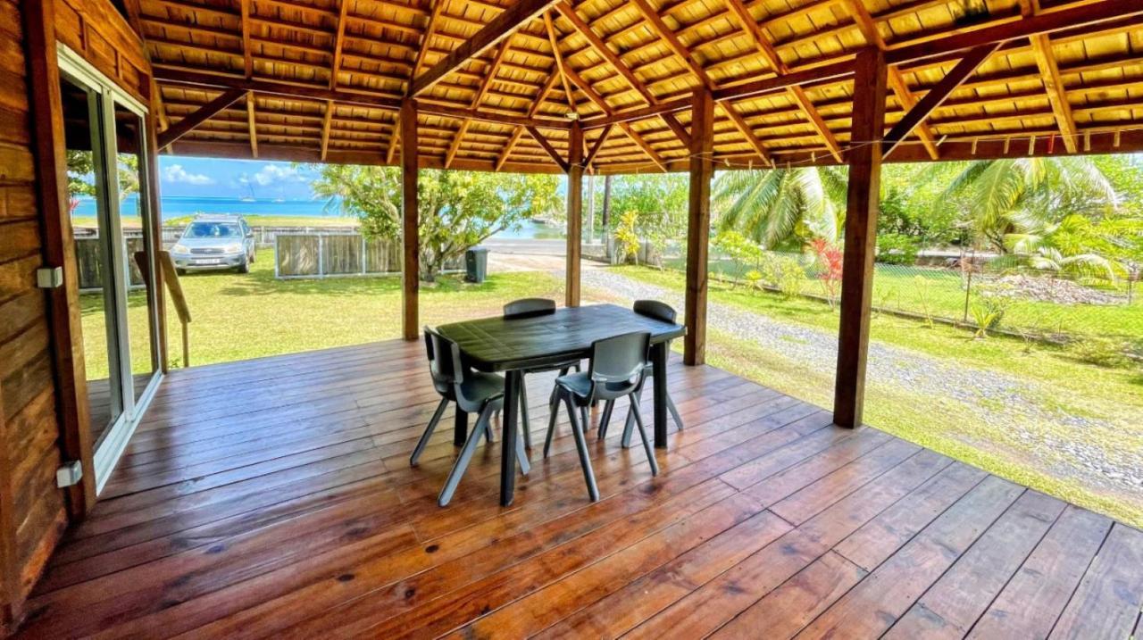 Raiatea - Orion Hoe Bungalow Утуроа Екстериор снимка